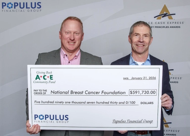 Populus & Netspend Donate Over $590K to NBCF