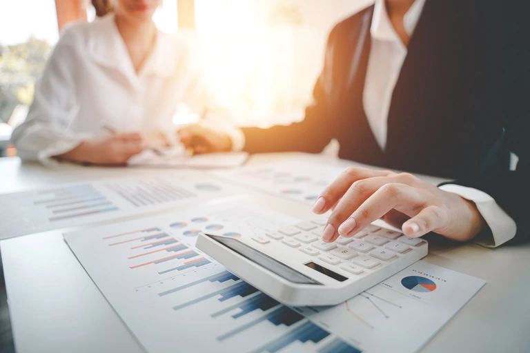 tax professional helping with taxes